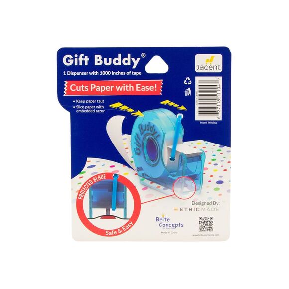 Gift Buddy Multipurpose Tape Dispenser with Built-In Cutting Blade, Set of 3 - Picture 7 of 7